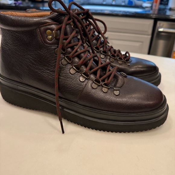 NEW Allen Edmonds NEW Men's Knox Leather Sneaker Boots Dark Brown - Size 11 D - Picture 10 of 13